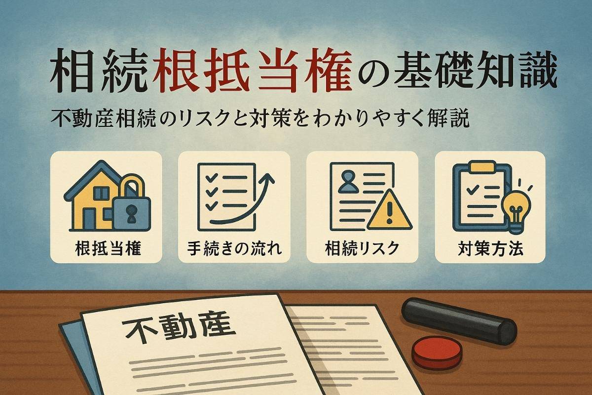 相続の根抵当権の基礎知識と手続き解説｜不動産相続のリスクと対策をわかりやすく紹介