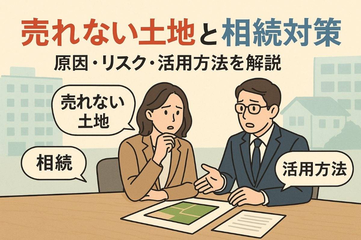 相続で売れない土地の原因とリスク対策を徹底解説！手放し方と活用方法の具体例