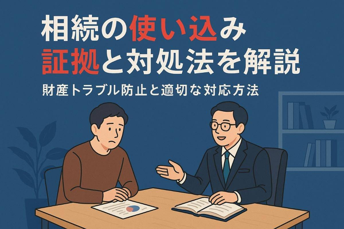 相続の使い込みの証拠と対処法を解説｜財産トラブル防止と適切な対応方法