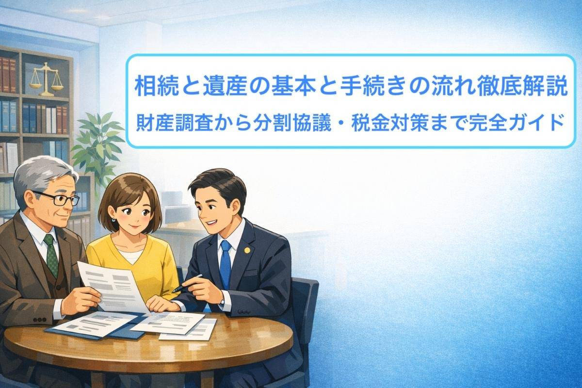 相続と遺産の基本と手続きの流れ徹底解説｜財産調査から分割協議・税金対策まで完全ガイド
