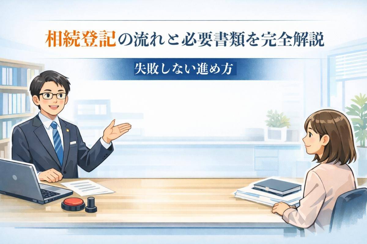 相続登記の流れと必要書類を完全解説｜失敗しない進め方