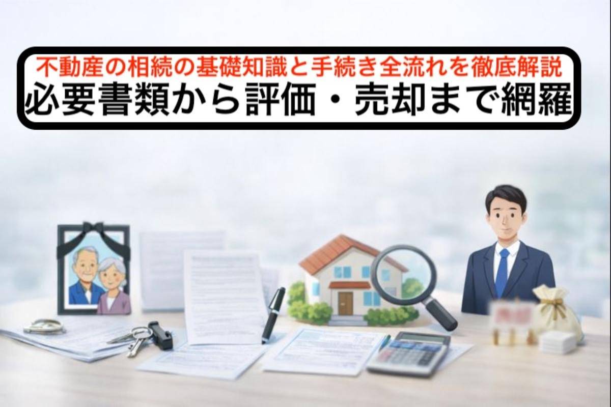 不動産の相続の基礎知識と手続き全流れを徹底解説｜必要書類から評価・売却まで網羅