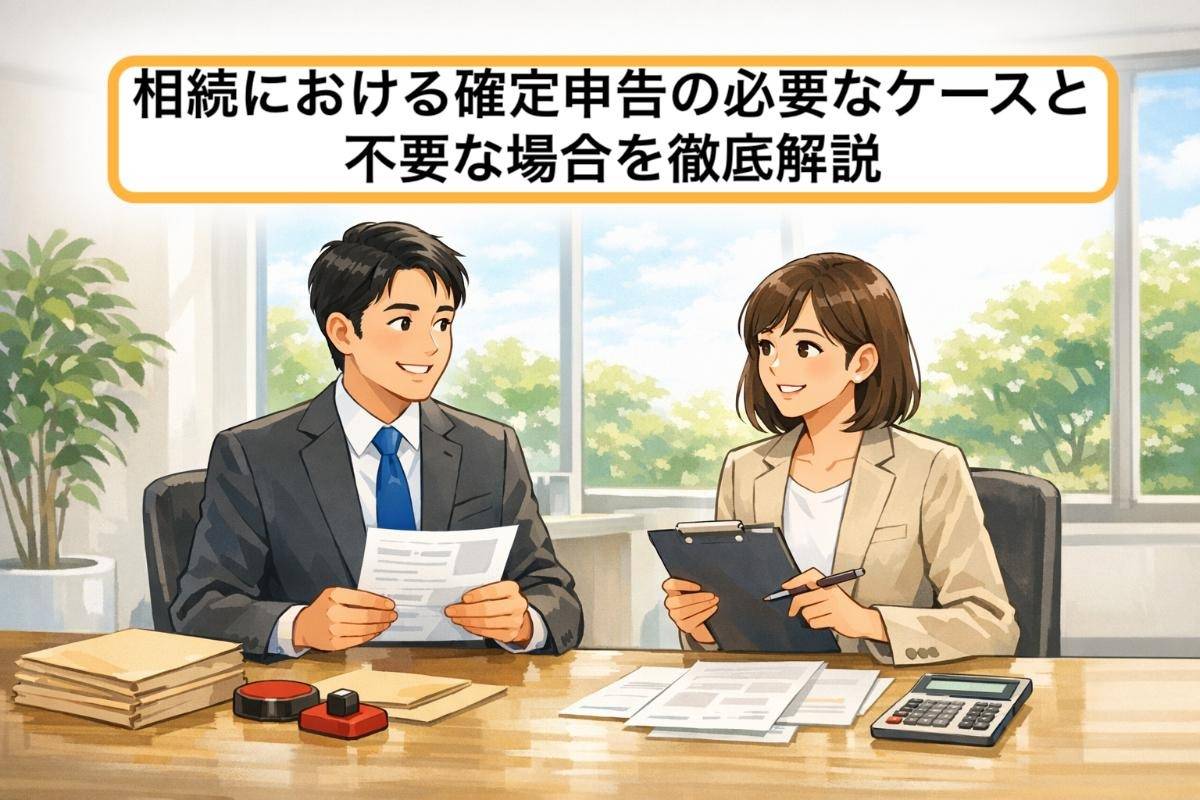 相続における確定申告の必要なケースと不要な場合を徹底解説｜書類一覧と期限管理まで完全ガイド