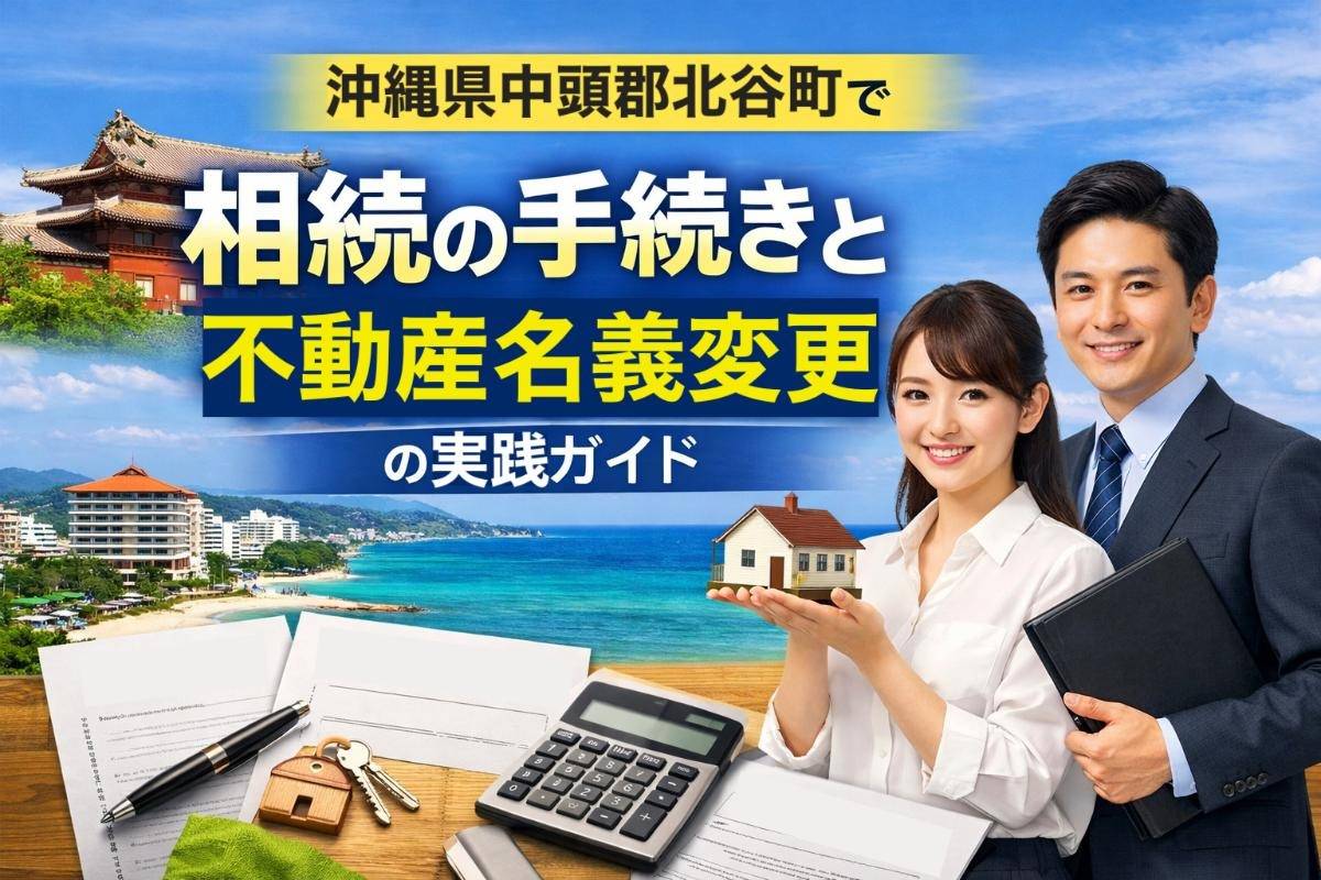 沖縄県中頭郡北谷町で相続の手続きと不動産名義変更の実践ガイド