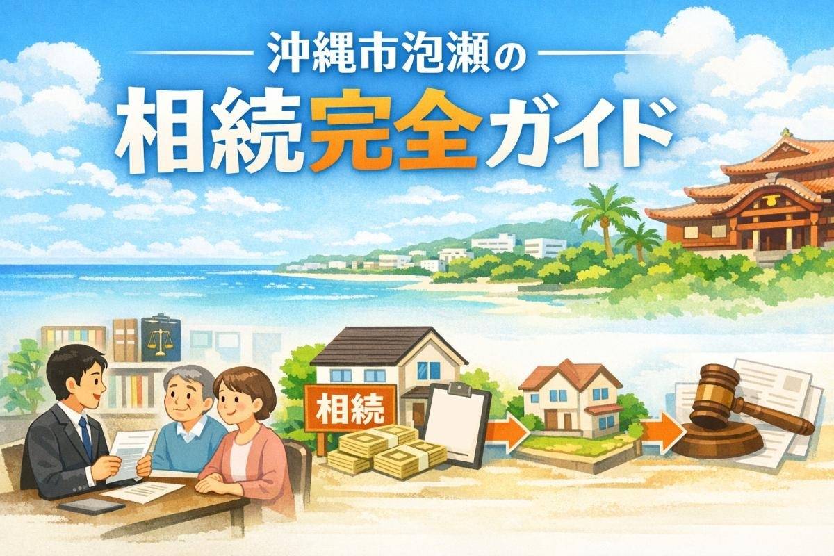 沖縄市泡瀬の相続完全ガイド｜手続きの流れ・相続不動産・登記義務化まで解説